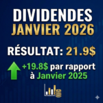 dividendes janvier 2026